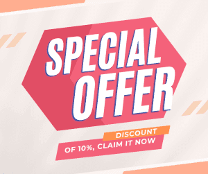 Get your professional logo with discount