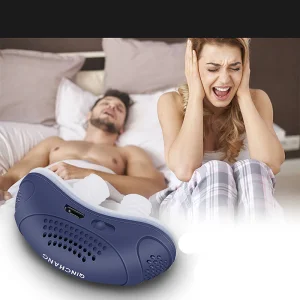 Anti-snoring electric respirator. 